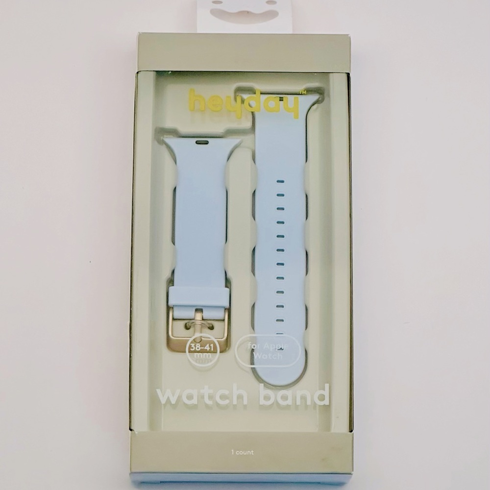 New! Apple Watch Band 38/40/41 mm - Silicone - Whimsical Blue